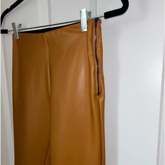 NWT Pleather Pants - Picture 2 of 4